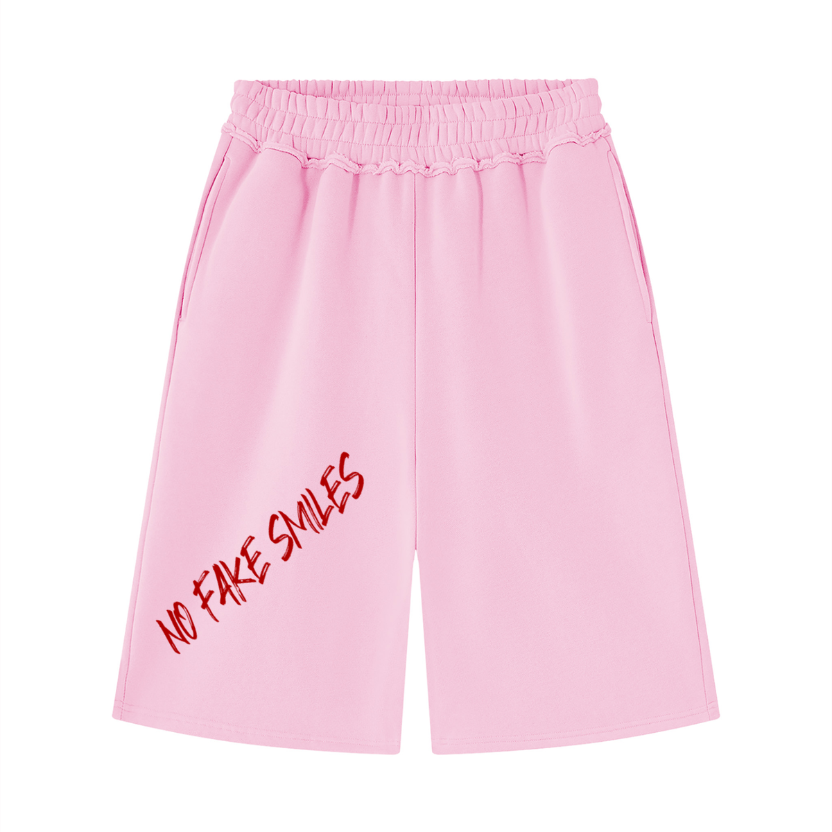 Raw Edge Fleece "Calm"Shorts