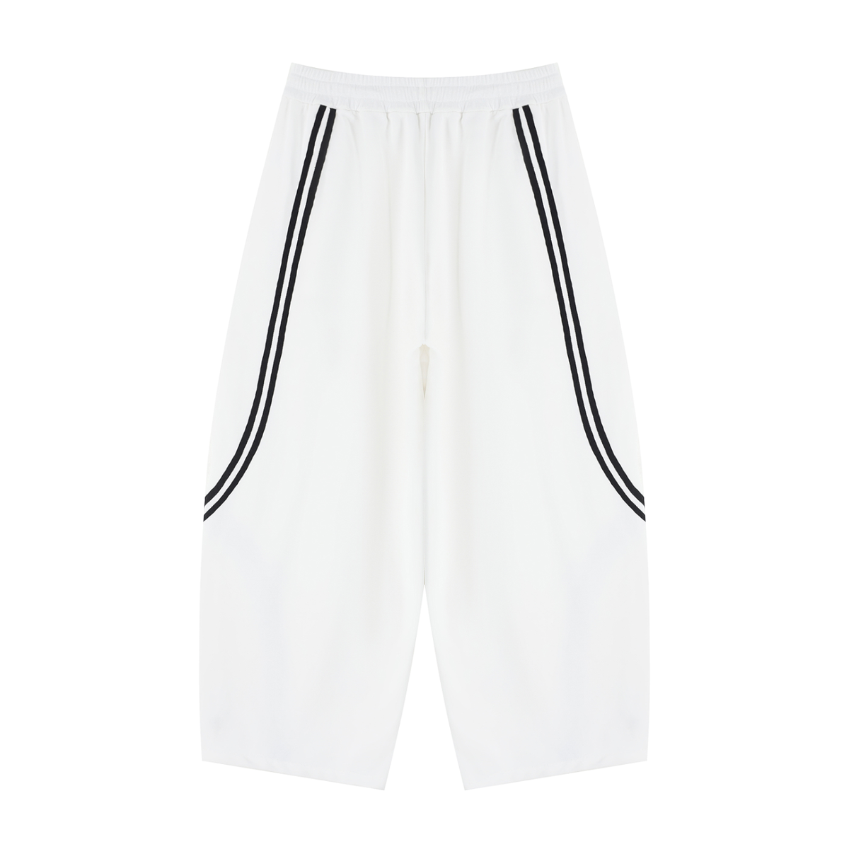 "Droopy" Wide Leg Piping Sweatpants