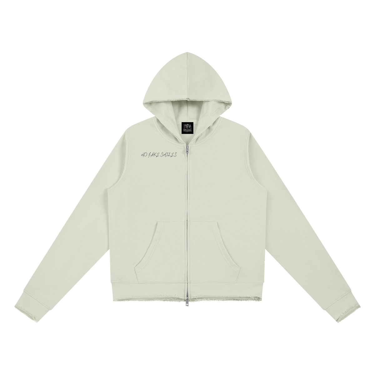 Women’s Raw Edge Full Zip Hoodie