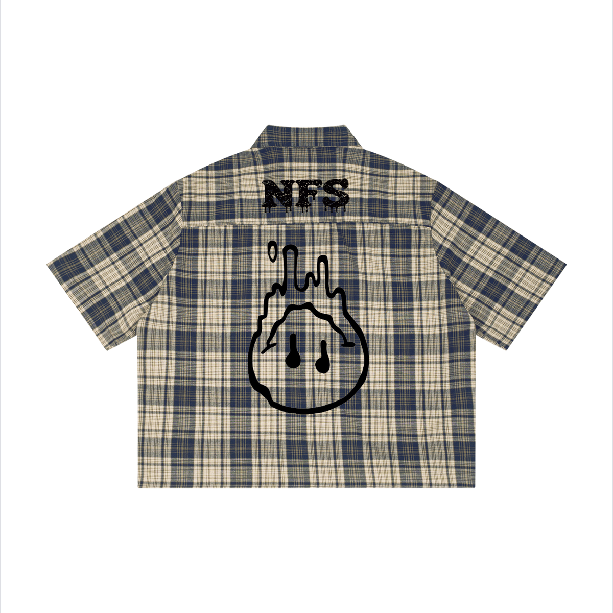 Unisex Plaid Boxy"Lumberjack"Short Sleeve Shirt