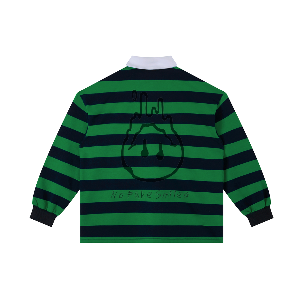 Color Block"Droopy" Stripe Polo