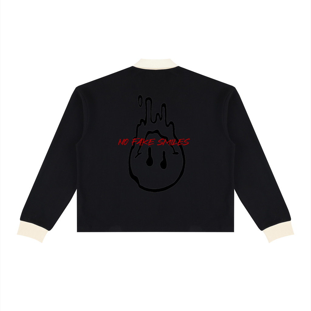 Unisex Color Block Long Sleeve"Droopy" Sweatshirt
