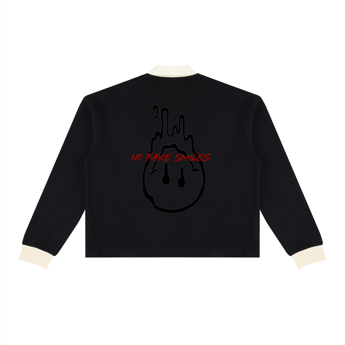 Unisex Color Block Long Sleeve"Droopy" Sweatshirt