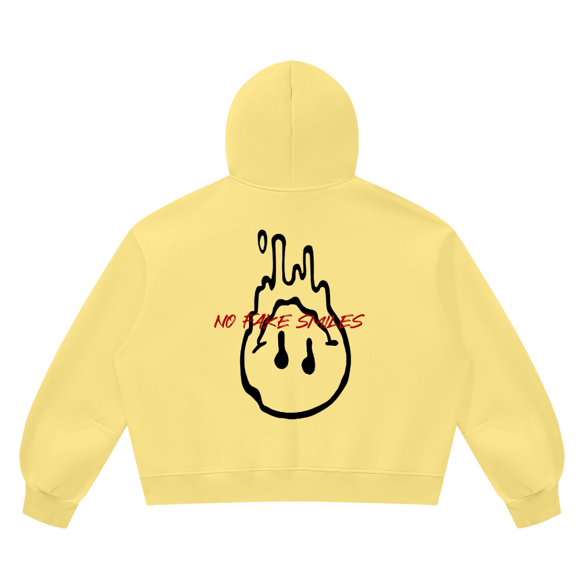 Vintage Wash Boxy "Droopy" Fleece Hoodie