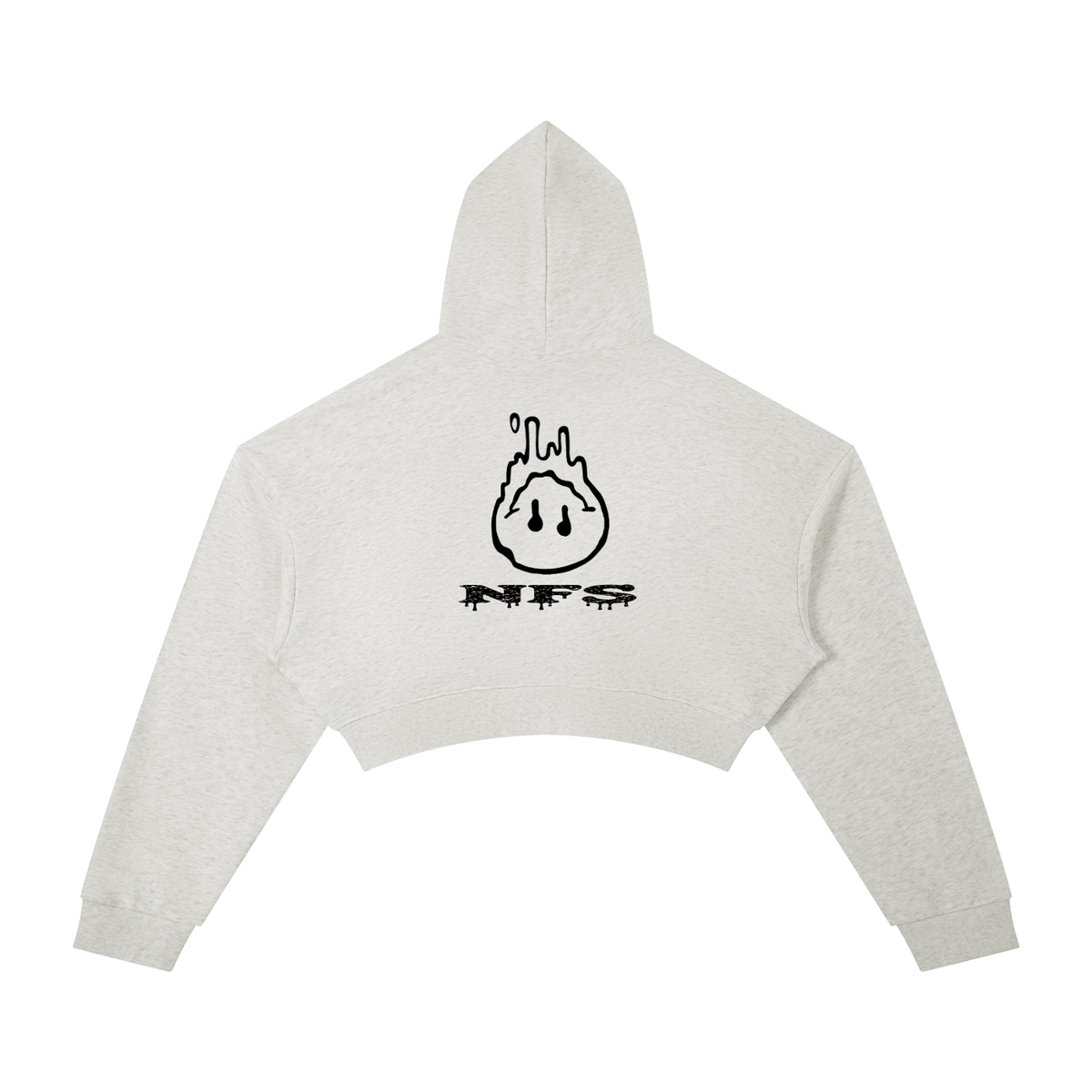 Women's "NFS"Cropped Hoodie