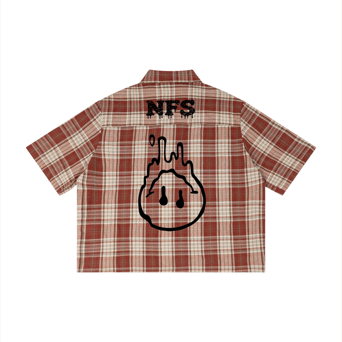 Unisex Plaid Boxy"Lumberjack"Short Sleeve Shirt