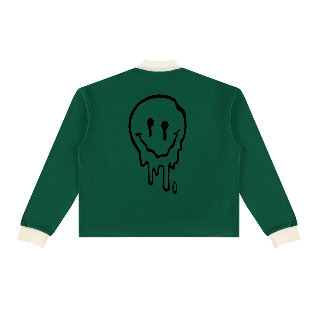 Color Block Long Sleeve"Drippy" Sweatshirt