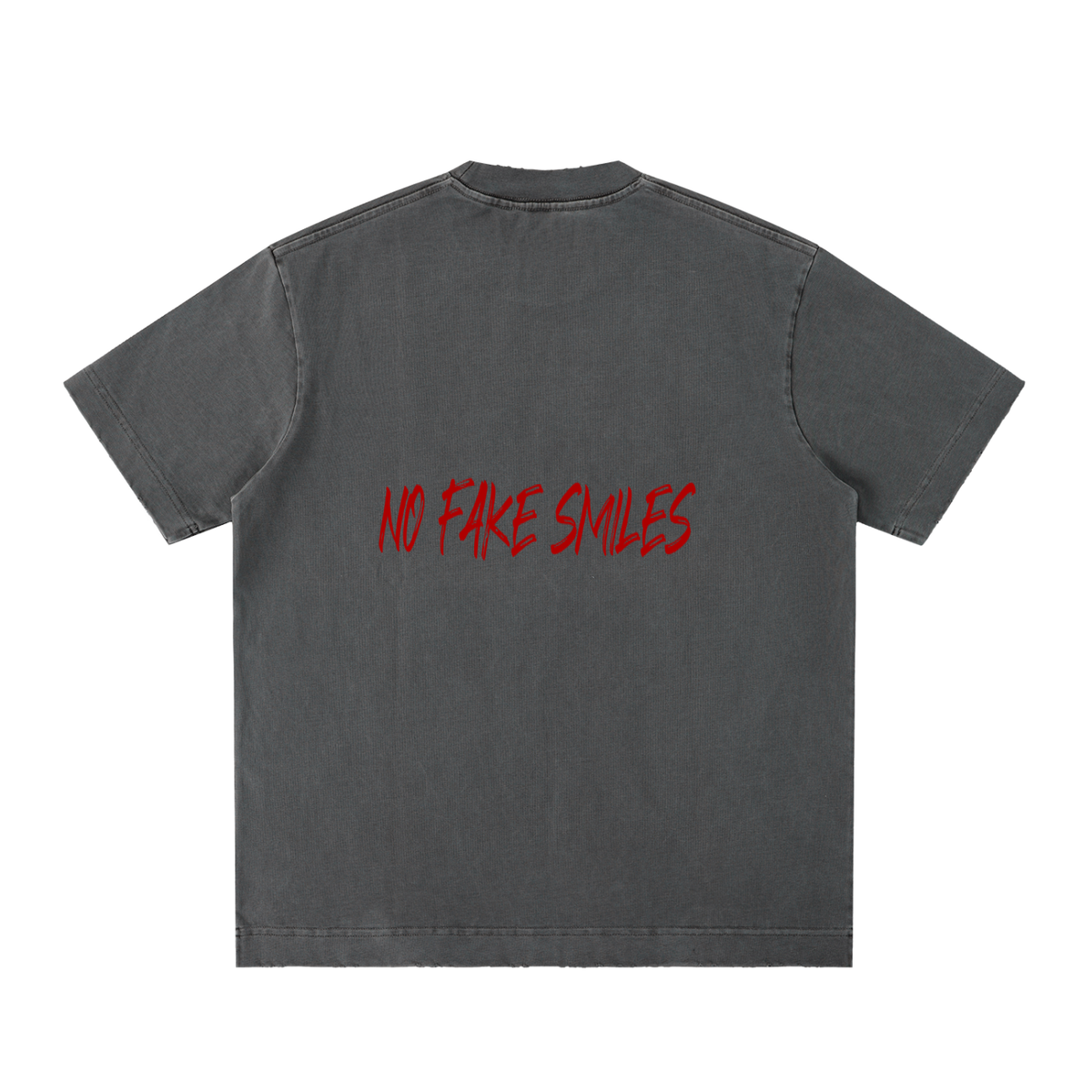 Heavyweight "Droopy" Vintage Washed Frayed T-Shirt