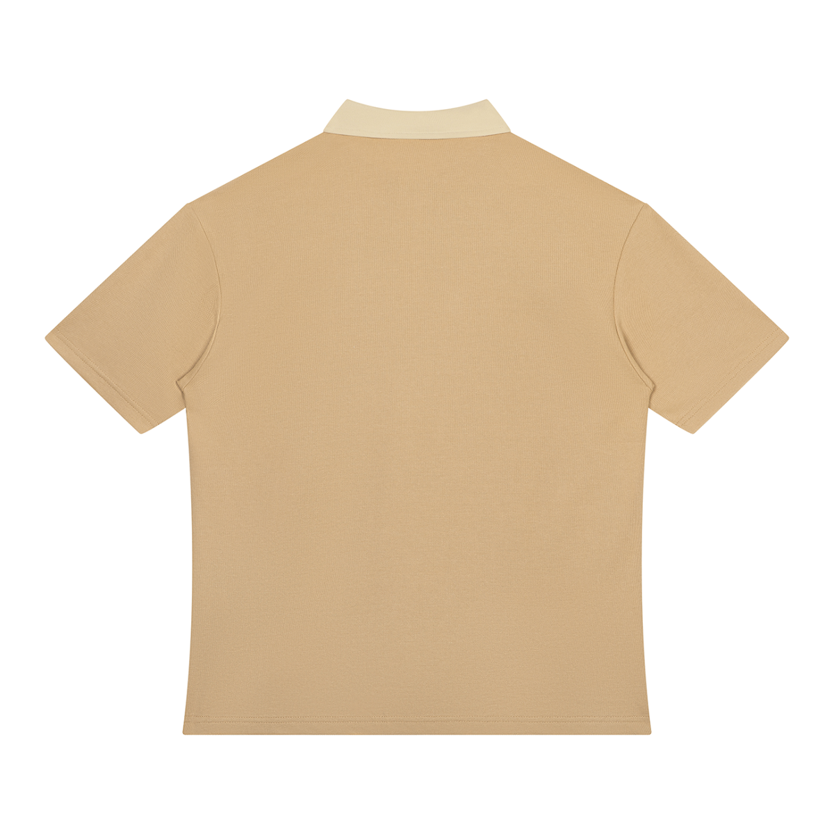 Unisex Color Block Quarter-Zip"Plain Jane" Polo Shirt