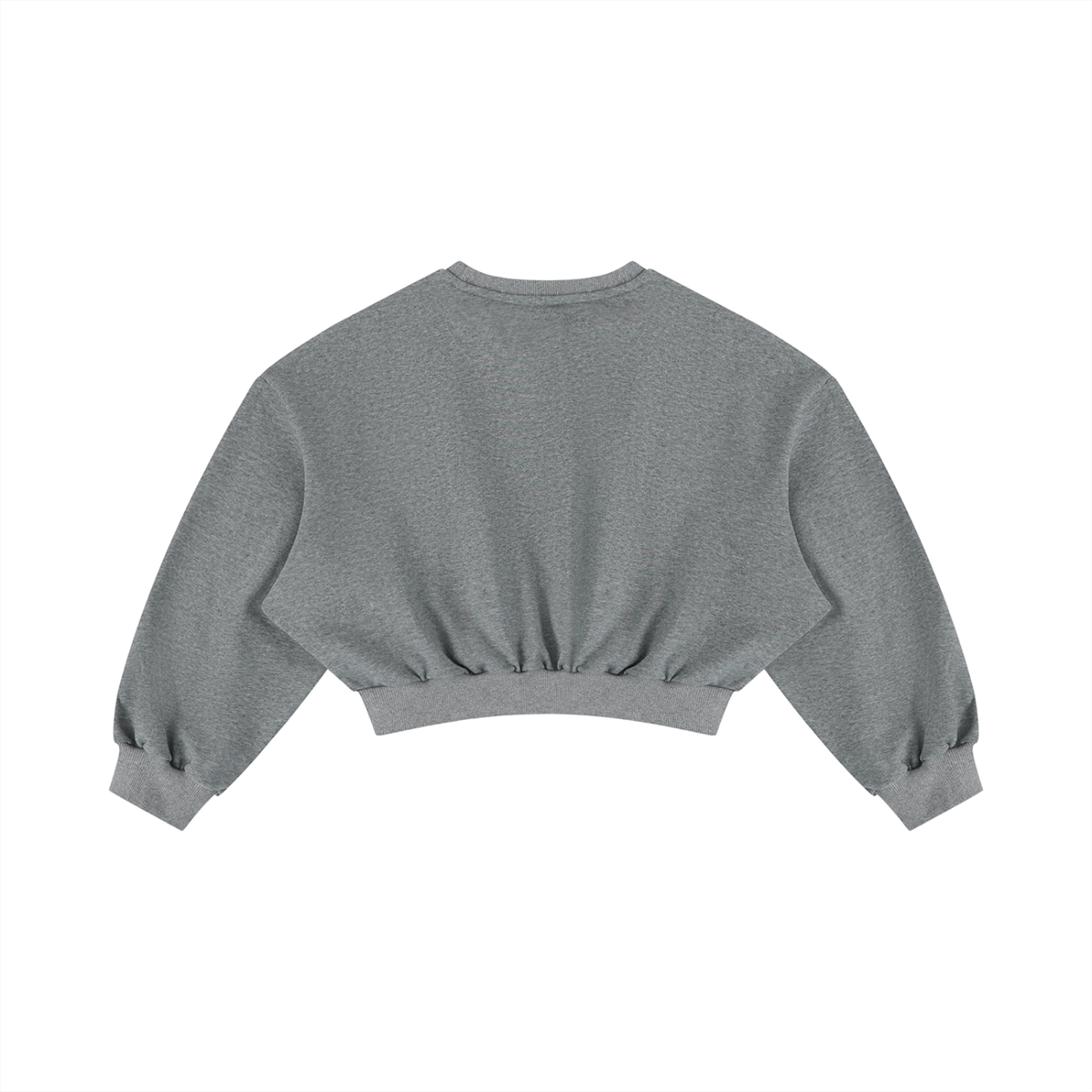 Women's Boxy Cropped Crewneck Sweatshirt