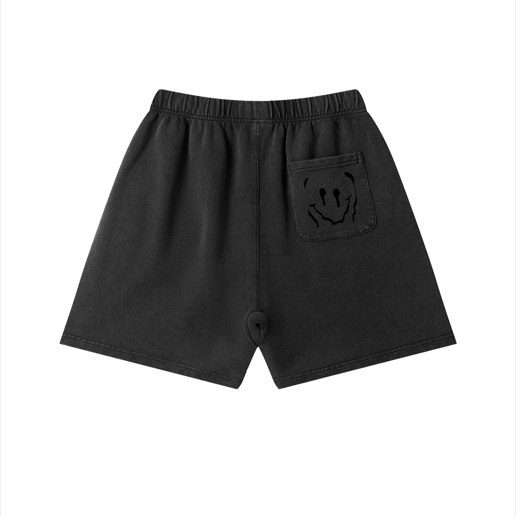 Unisex Vintage Wash Cotton"Pic Pocket" Shorts