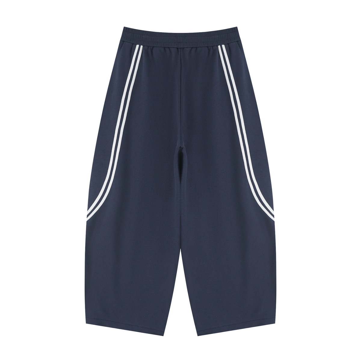 "Droopy" Wide Leg Piping Sweatpants