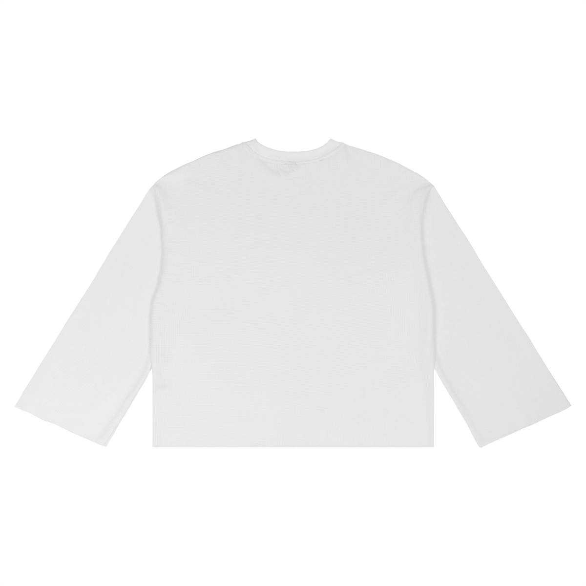 Waffle Raw Edge"Droopy" T-Shirt
