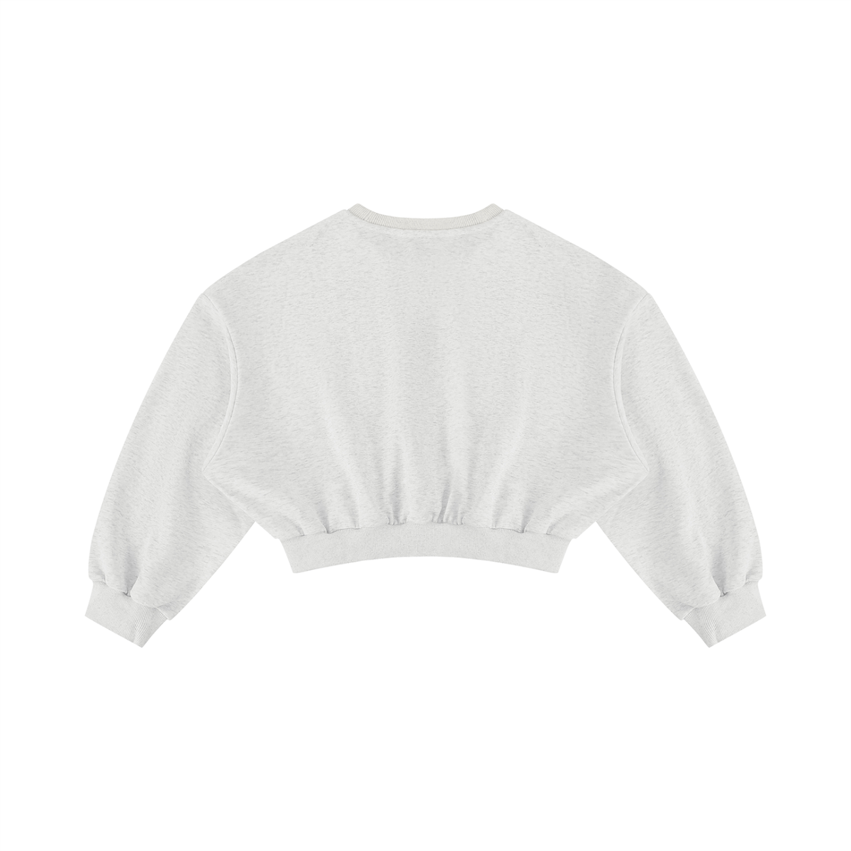 Women's Boxy Cropped Crewneck Sweatshirt