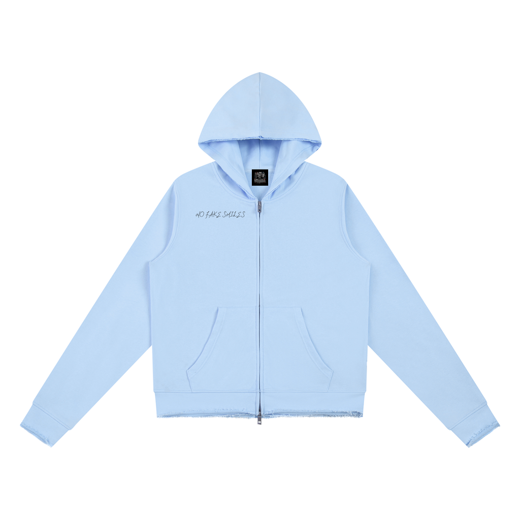 Women’s Raw Edge Full Zip Hoodie