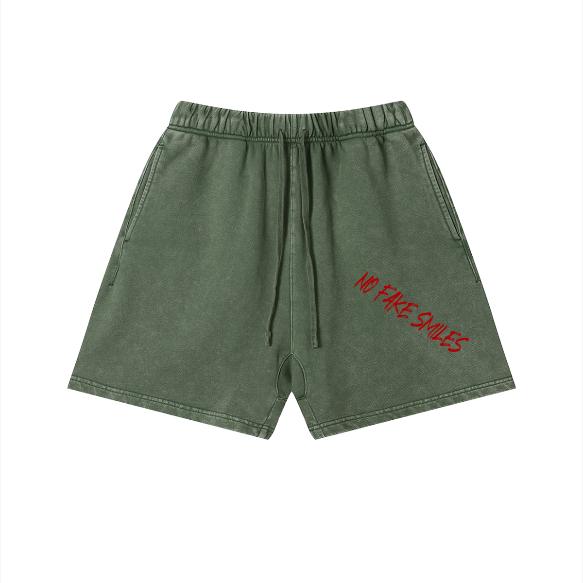 Unisex Vintage Wash Cotton"Pic Pocket" Shorts