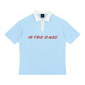 Unisex Color Block Quarter-Zip"Plain Jane" Polo Shirt