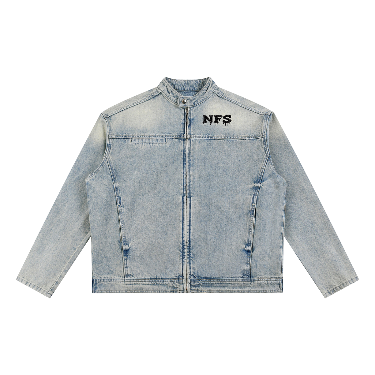 Vintage Wash "Droopy" Denim Jacket