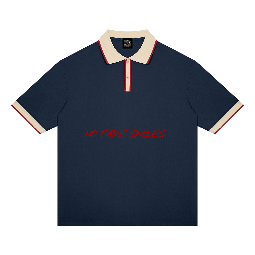 Unisex Color Block Polo "HIM"Shirt