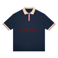 Unisex Color Block Polo "HIM"Shirt