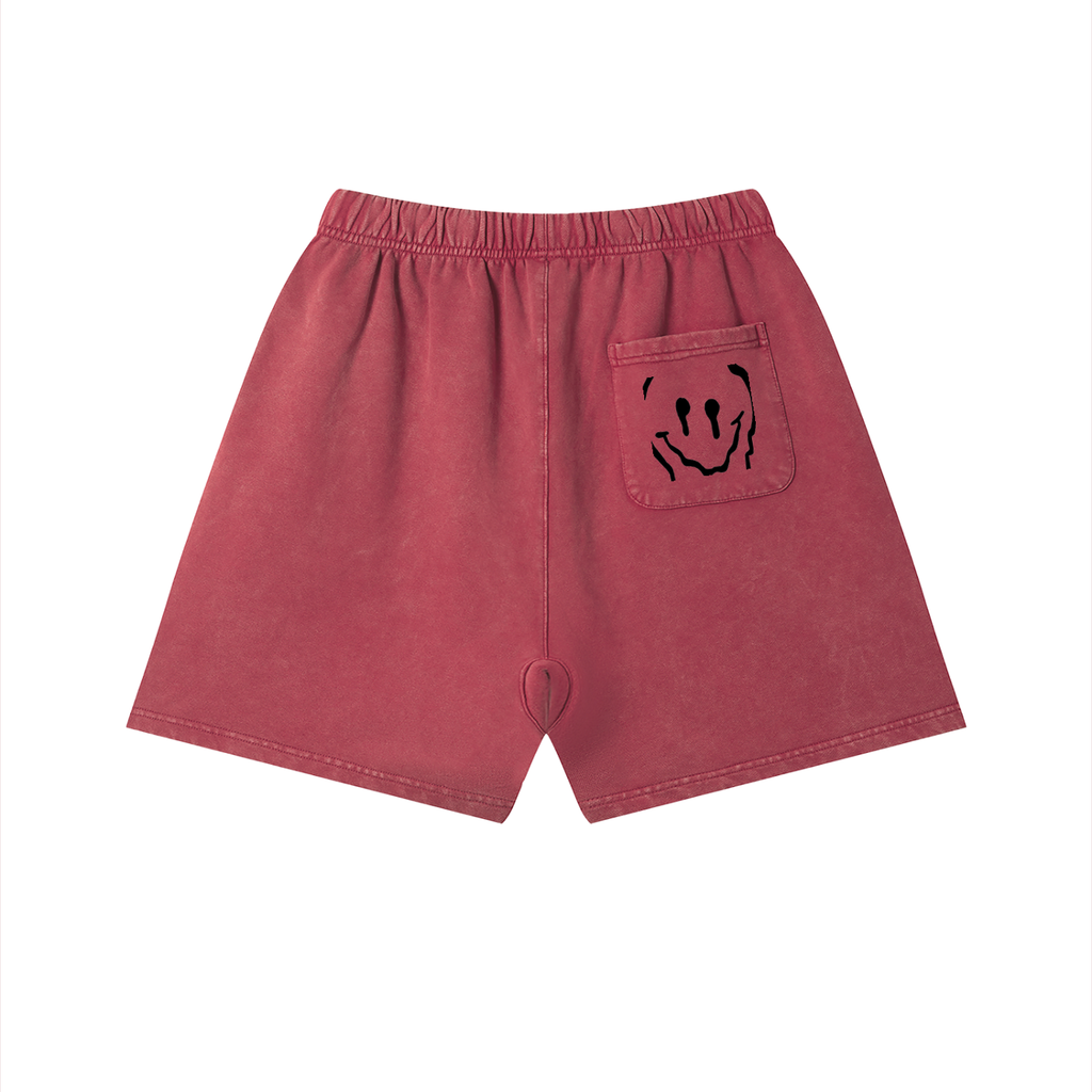 Unisex Vintage Wash Cotton"Pic Pocket" Shorts