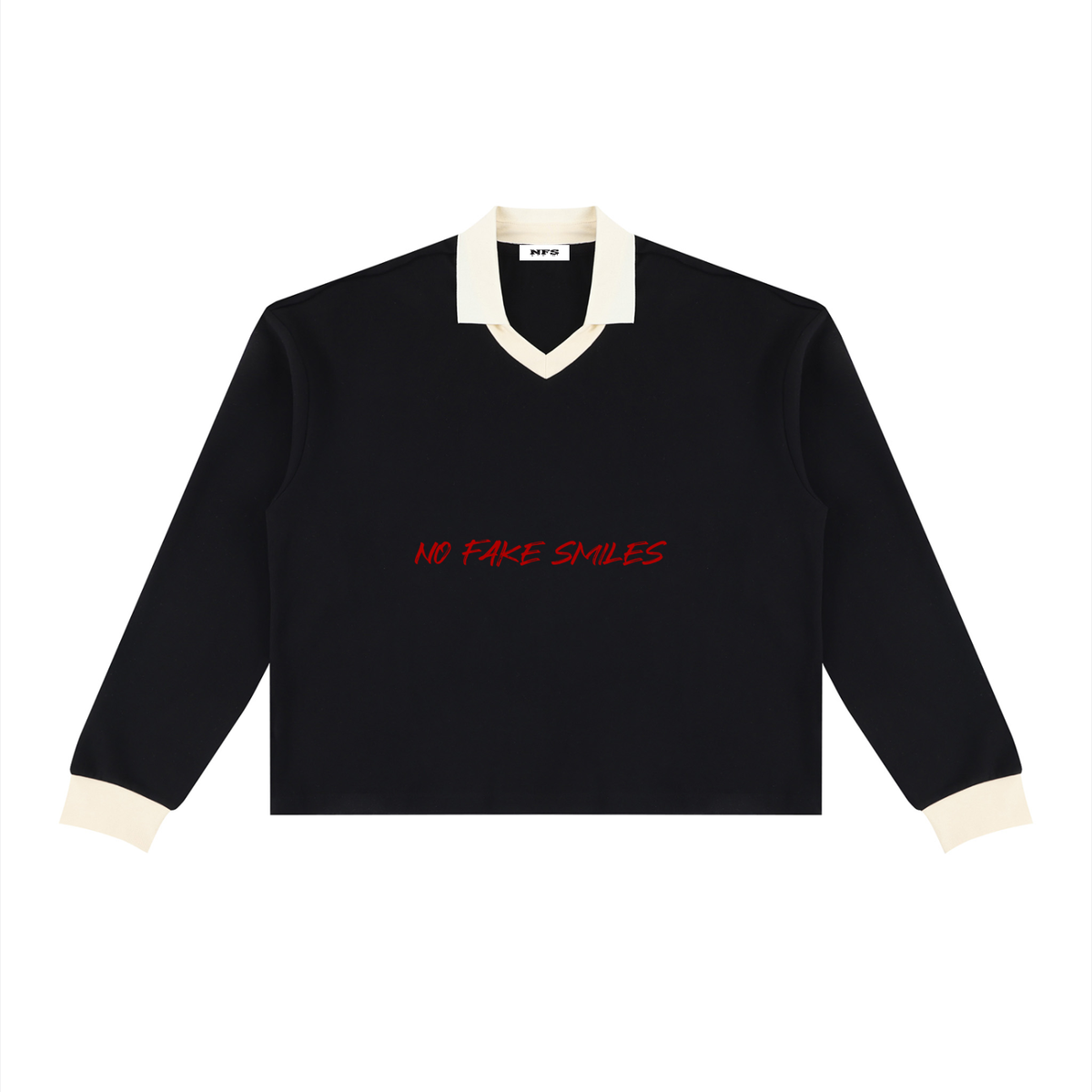 Unisex Color Block Long Sleeve "HIM" Sweatshirt