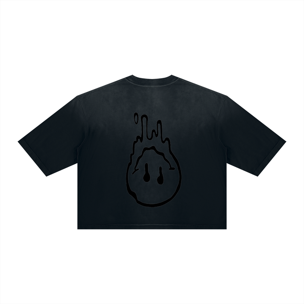 Unisex Vintage Wash Sunfade Boxy "Droopy" T-Shirt
