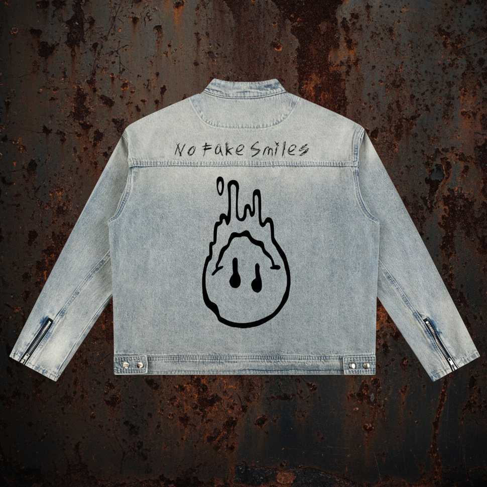 Vintage Wash "Droopy" Denim Jacket