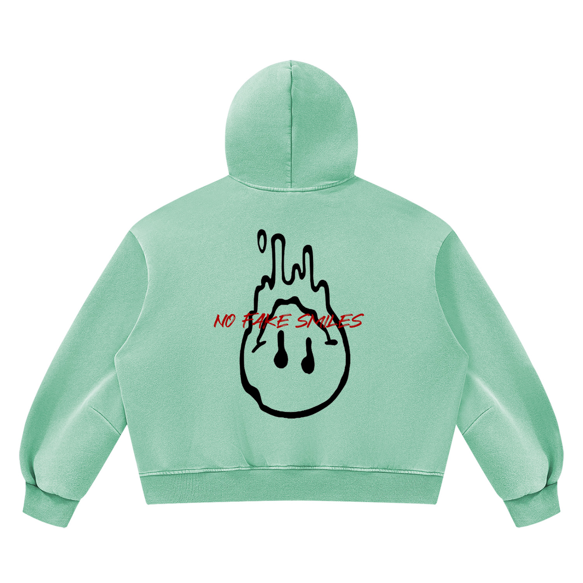 Vintage Wash Boxy "Droopy" Fleece Hoodie