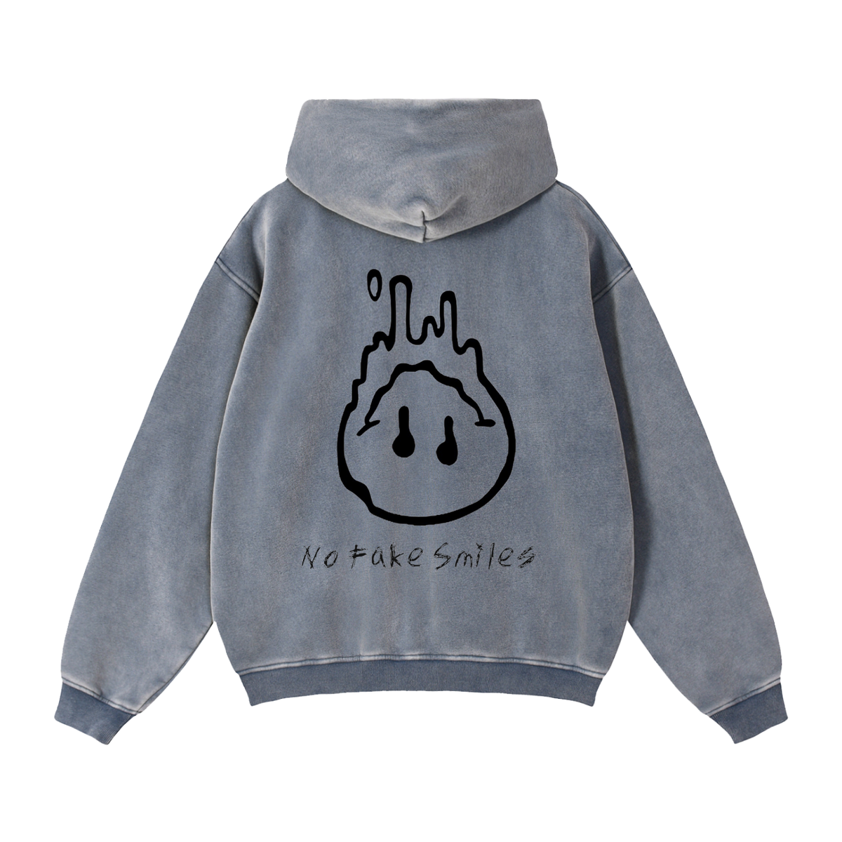 Zip-Through Boxy Fleece Hoodie