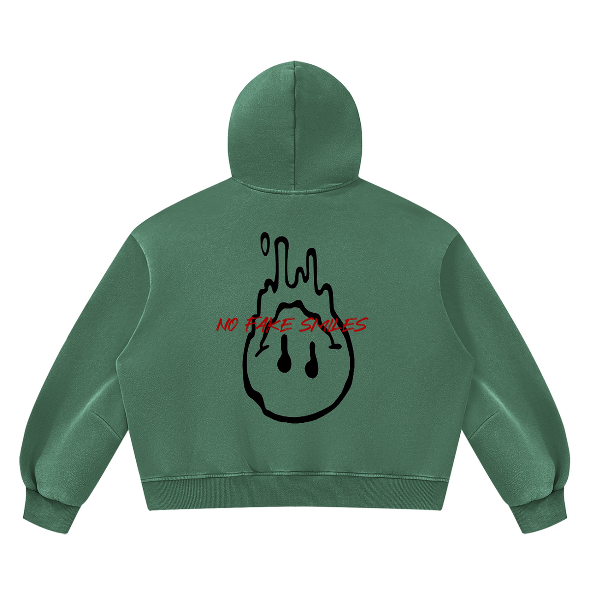 Vintage Wash Boxy "Droopy" Fleece Hoodie